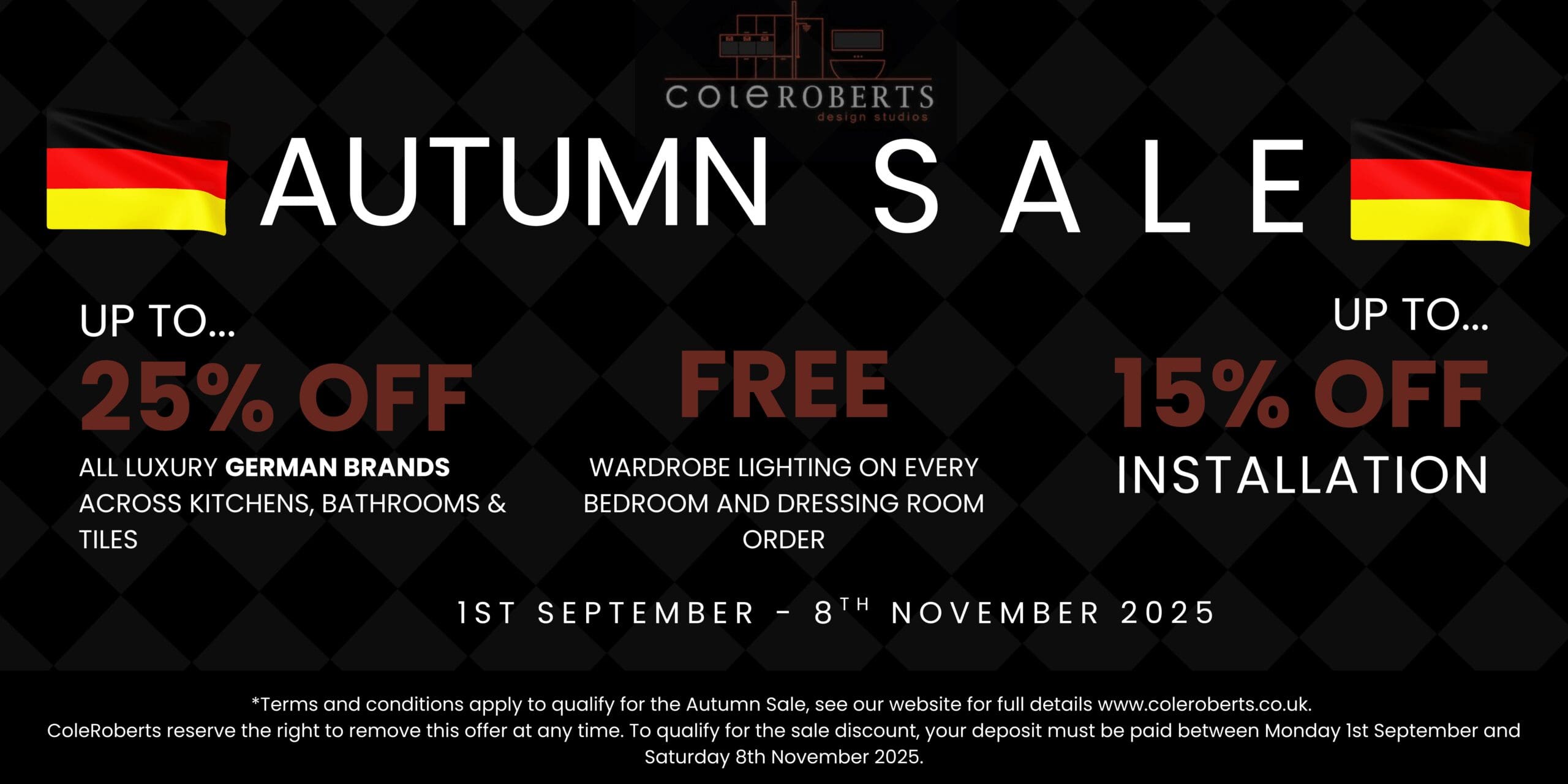 Winter Sale Website Banner On Now | Cole Roberts, Loughborough